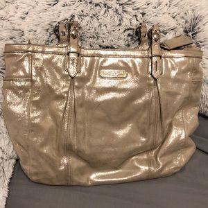 Authentic Sparkly Coach Tote